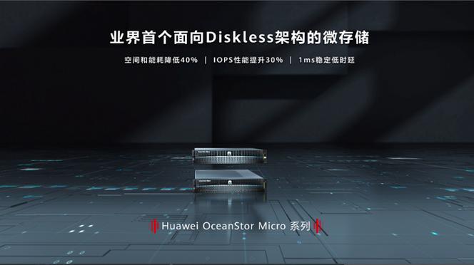 華為首發微存儲新品,破解互聯網海量數據高效存儲難題